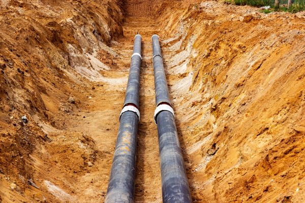 Water Line Trenching in Niceville