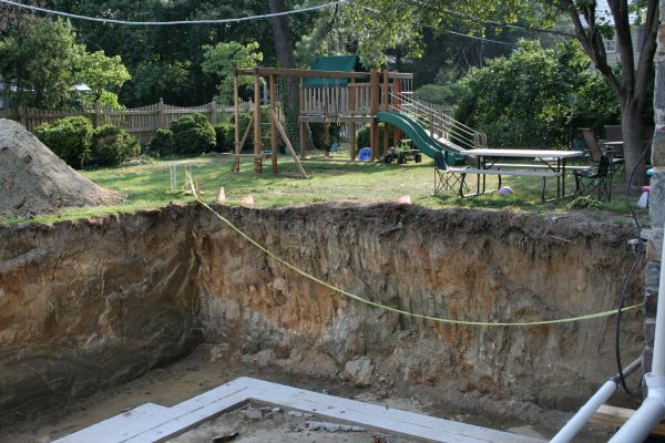 Footer Digging in Niceville